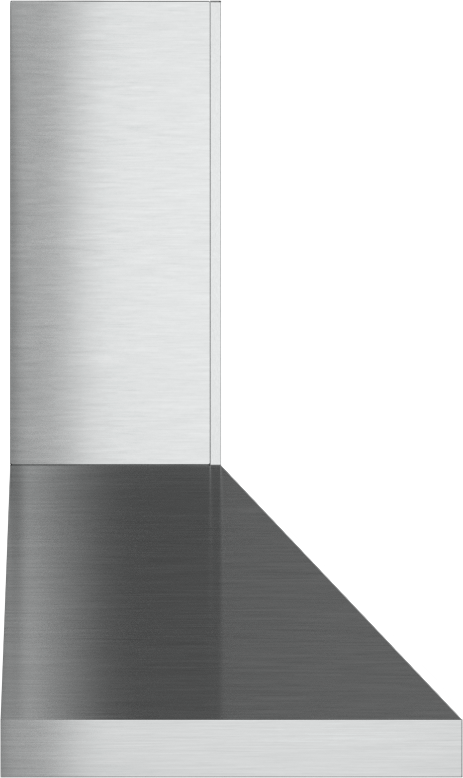 Vent-A-Hood PDH14-K42 SS 42" 250 CFM Euro Wall Mount Range Hood with Low-Profile Blower (V-Line), Stainless Steel
