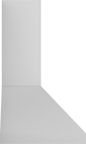Vent-A-Hood PDH14-K36 BT 36" 250 CFM Euro Wall Mount Range Hood with Low-Profile Blower (V-Line), Biscuit
