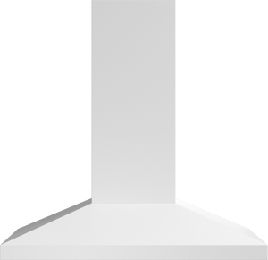 Vent-A-Hood PDH7-K36 BT 36" 250 CFM Euro Wall Mount Range Hood with Compact Canopy, Low-Profile Blower (V-Line), Biscuit