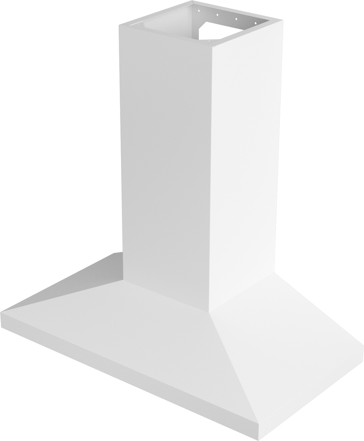 Vent-A-Hood PDH7-K30 WH 30" 250 CFM Euro Wall Mount Range Hood with Compact Canopy, Low-Profile Blower (V-Line), White