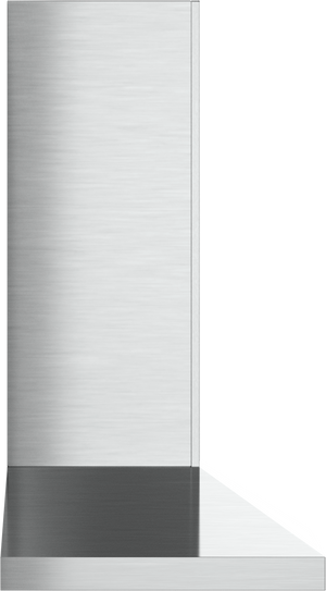 Vent-A-Hood PDH7-K30 SS 30" 250 CFM Euro Wall Mount Range Hood with Compact Canopy, Low-Profile Blower (V-Line), Stainless Steel