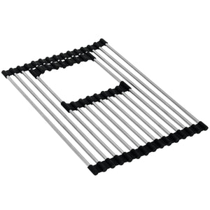 FRANKE PKG12-36RM 9.8-in. x 13.8-in. Stainless Steel Bottom Roller Mat for Peak PKG160 Sinks In Stainless Steel