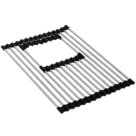 FRANKE PKG12-36RM 9.8-in. x 13.8-in. Stainless Steel Bottom Roller Mat for Peak PKG160 Sinks In Stainless Steel