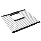 FRANKE PKG17-36RM 15.0-in.  x 13.8-in. Stainless Steel Bottom Roller Mat for Peak PKG160 Sinks In Stainless Steel