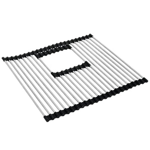 FRANKE PKG17-36RM 15.0-in.  x 13.8-in. Stainless Steel Bottom Roller Mat for Peak PKG160 Sinks In Stainless Steel