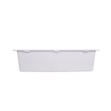 Nantucket Sinks Large Single Bowl Undermount Granite Composite White