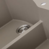 Nantucket Sinks 60/40 Double Bowl Dual-mount Granite Composite Truffle