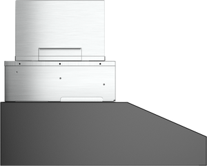 Vent-A-Hood PRAH6-K30 BC 36" Professional Under Cabinet Range Hood with Ductless Ventilation (ARS), Black Carbide