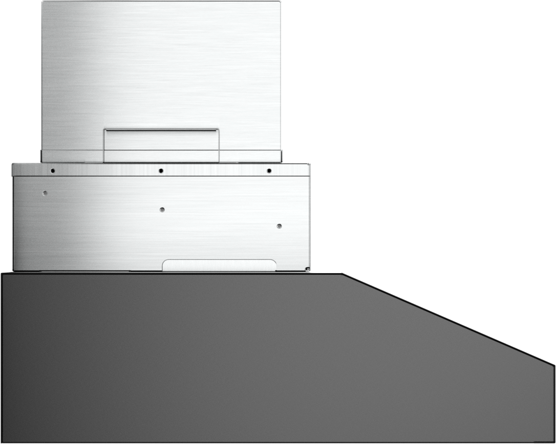 Vent-A-Hood PRAH6-K24 GS 30" Professional Under Cabinet Range Hood with Ductless Ventilation (ARS), Gunsmoke