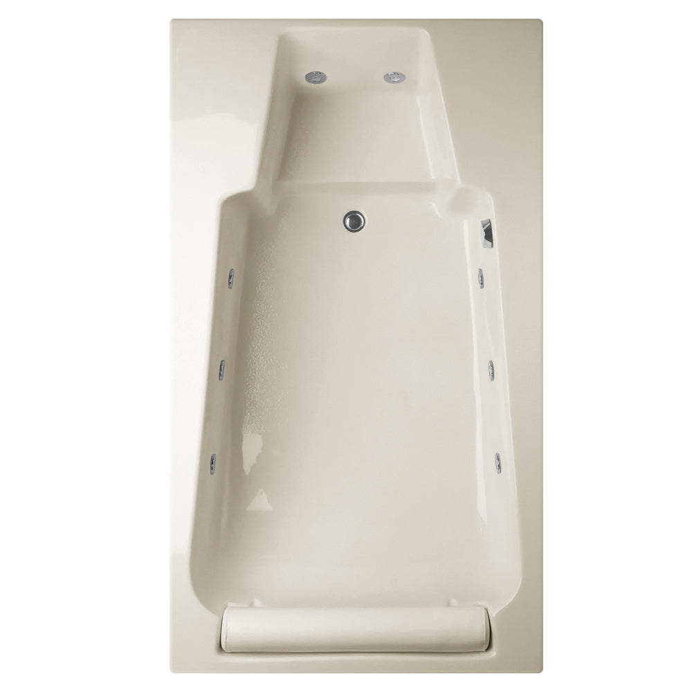 Hydro Systems PRE7236ACO-BIS PREMIER 7236 AC W/COMBO SYSTEM-BISCUIT