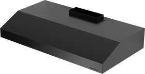 Vent-A-Hood PRH6-K42 BC 42" 250 CFM Professional Under Cabinet Range Hood with Low-Profile Blower (V-Line), Black Carbide
