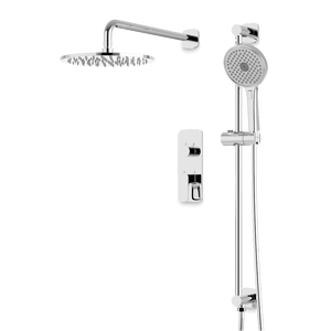 Artos Harmony Thermostatic Shower Trim Kit with Hand Shower on Slide Bar in Chrome – 8