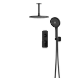 Artos Harmony Thermostatic Shower Trim Kit with Hand Shower in Matte Black – 10" (standard) Shower Head Size – PS140C10TRBK