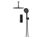 Artos Harmony Thermostatic Shower Trim Kit with Hand Shower in Matte Black – 10" (standard) Shower Head Size – PS140C10TRBK