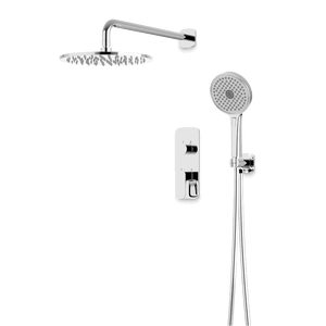 Artos Harmony Thermostatic Shower Trim Kit with Hand Shower in Chrome – 12