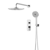 Artos Harmony Thermostatic Shower Trim Kit with Hand Shower in Chrome – 8" Shower Head Size – PS140C8TRCH