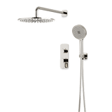 Artos Harmony Thermostatic Shower Trim Kit with Hand Shower in Polished Nickel – 10" (standard) Shower Head Size – PS140C10TRPN