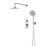 Artos Harmony Thermostatic Shower Trim Kit with Hand Shower in Chrome – 12" Shower Head Size – PS140C12TRCH
