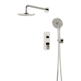Artos Harmony Thermostatic Shower Trim Kit with Hand Shower in Polished Nickel – 8" Shower Head Size – PS140C8TRPN