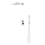 Artos Transitional Thermostatic Shower Trim Kit with Wall Mount Shower Head, Hand Shower in Chrome – PS142CH