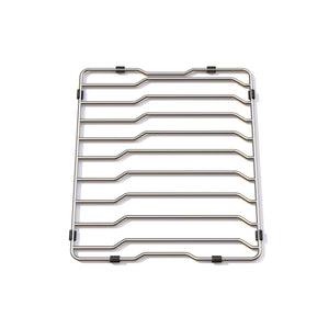 FRANKE PT14-31S 14.0-in. x 16.3-in. Stainless Steel Shelf Grid for Pescara Series Sinks In Stainless