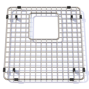 FRANKE PT17-36S 15.4-in. x 15.8-in. Stainless Steel Bottom Sink Grid for Pescara PTX110-17/PTX160-31/PTX160-40 Sinks In Stainless