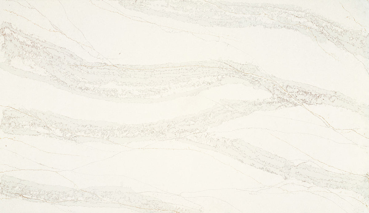 Daltile Purevana Mineral Surfaces - Marble Look Hudson Beige Slab 136x79 Polished 3CM Quartz Slab