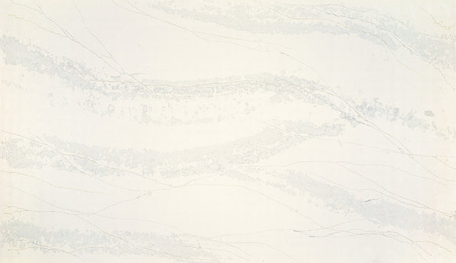 Daltile Purevana Mineral Surfaces - Marble Look Hudson White Slab 136x79 Polished 3CM Quartz Slab