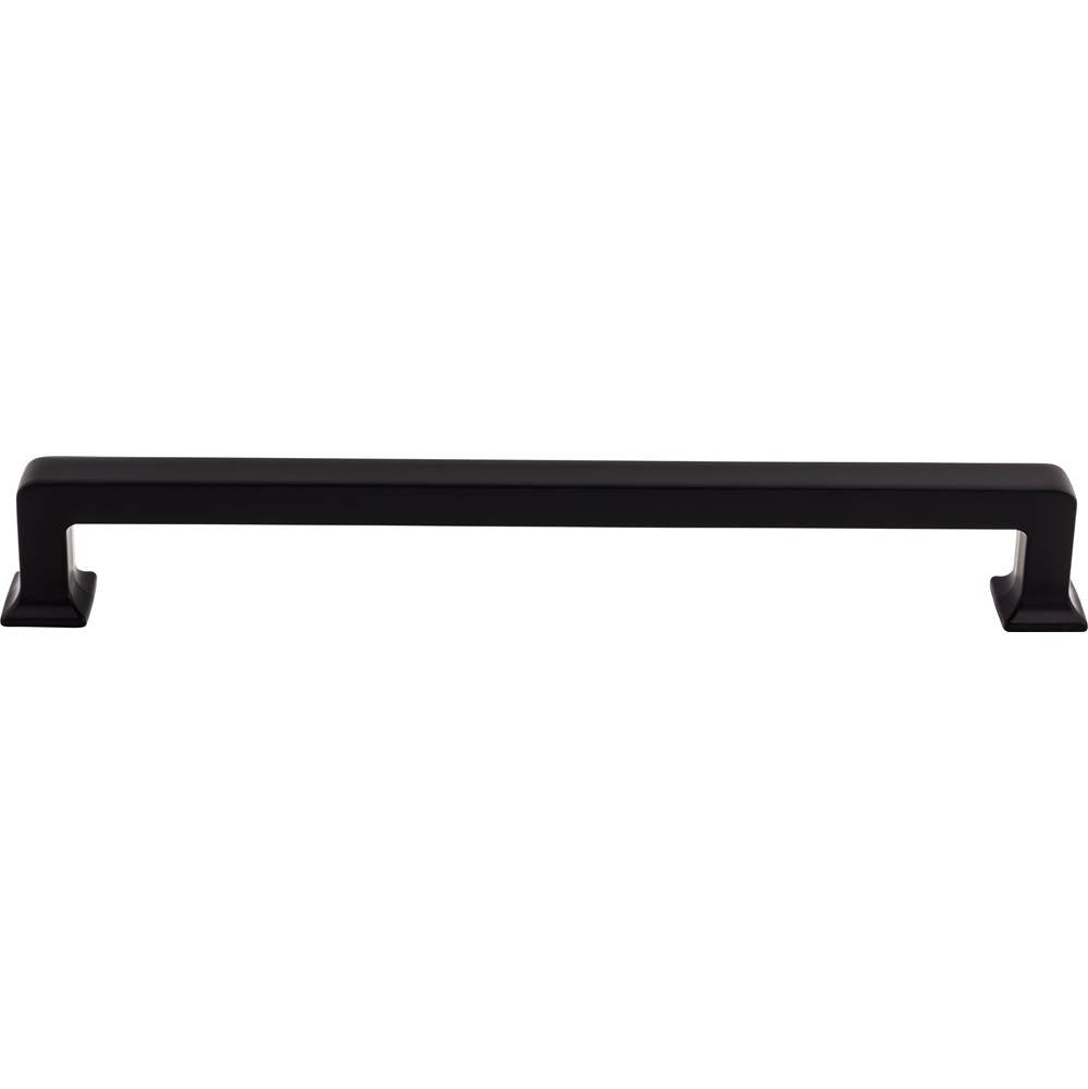 Top Knobs TK709 Ascendra Appliance Pull 12 Inch (c-c) - Flat Black