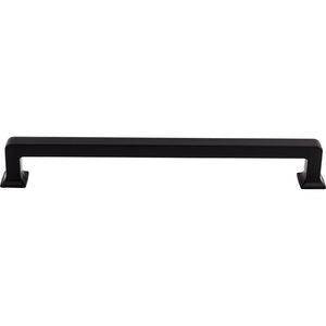 Top Knobs TK710 Ascendra Appliance Pull 18 Inch (c-c) - Flat Black