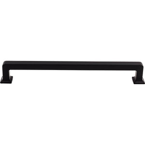 Top Knobs TK710 Ascendra Appliance Pull 18 Inch (c-c) - Flat Black