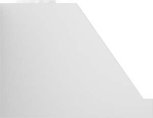 Vent-A-Hood PWVH18-148 WH 48" 300 CFM Professional Wall Mount Range Hood with Offset Lip, Magic Lung Blower, White