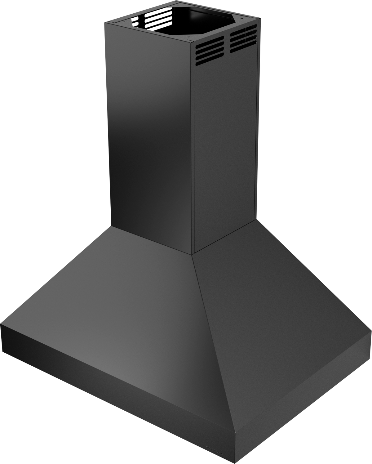 Vent-A-Hood PYDAH18-K36 BC 36" Euro Island Range Hood with Ductless Ventilation (ARS), Black Carbide