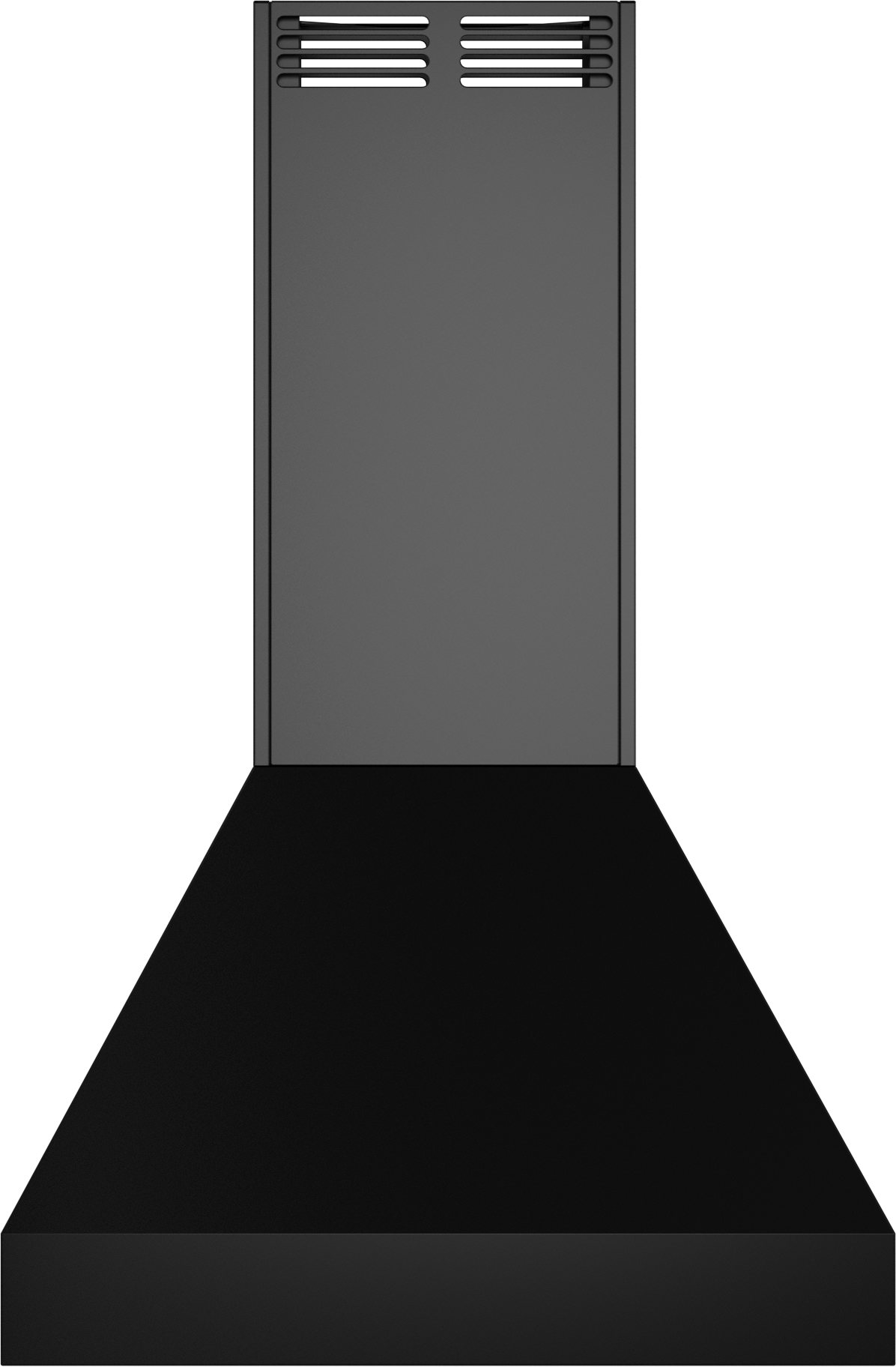 Vent-A-Hood PYDAH18-K36 BC 36" Euro Island Range Hood with Ductless Ventilation (ARS), Black Carbide