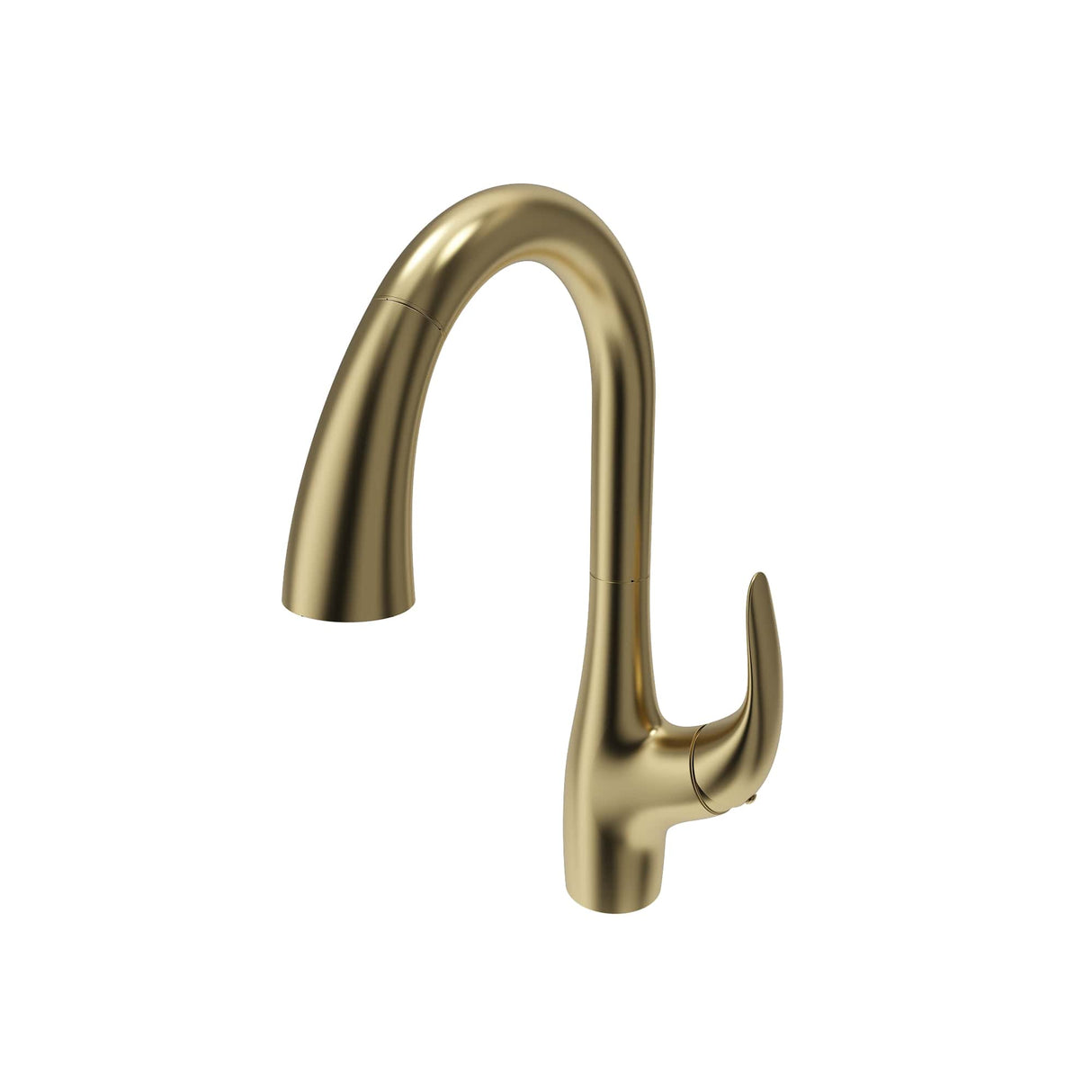 BOCCHI 2024 0001 BG Pagano 2.0 Pull-Down Kitchen Faucet in Brushed Gold