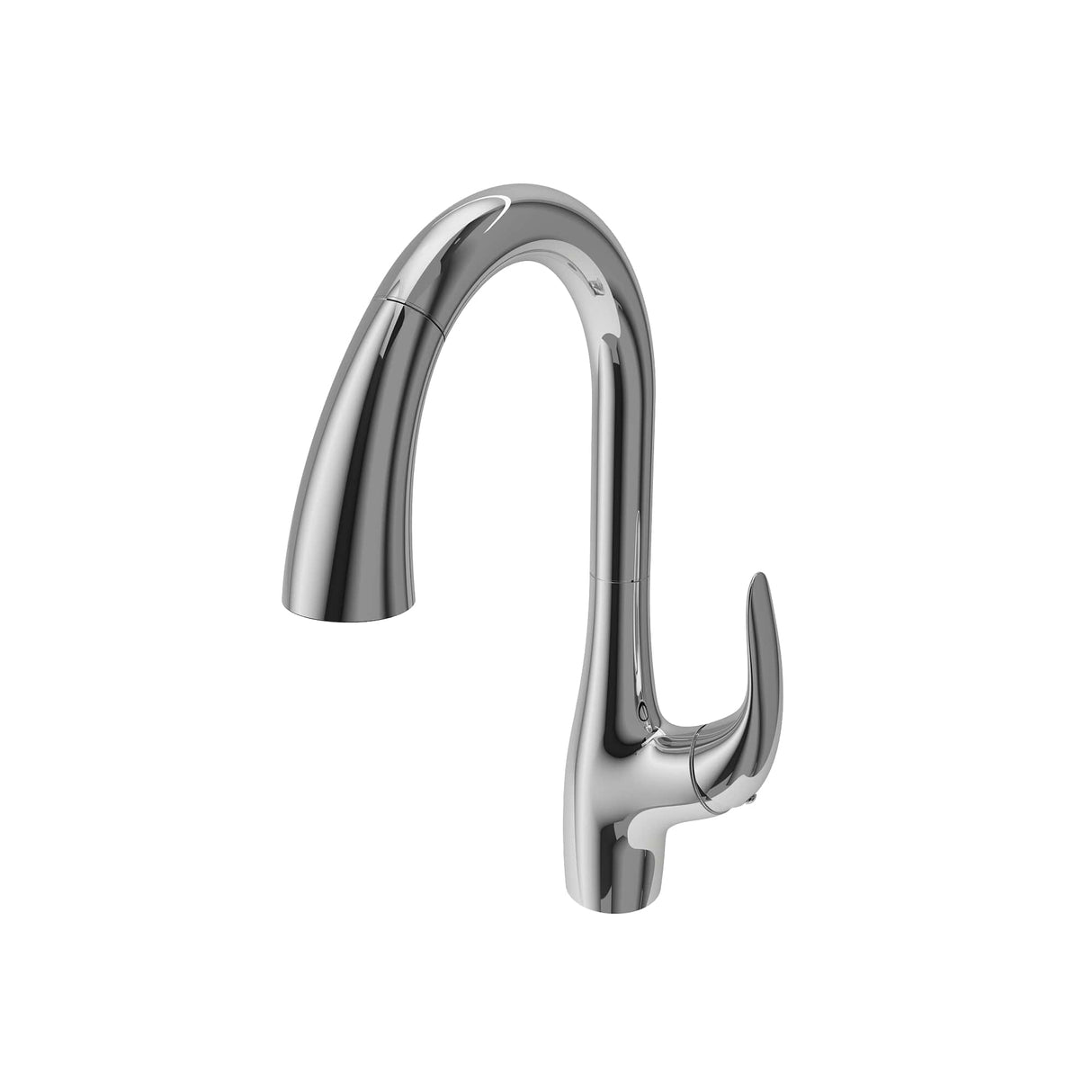 BOCCHI 2024 0001 CH Pagano 2.0 Pull-Down Kitchen Faucet in Chrome