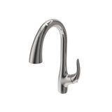 BOCCHI 2024 0001 SS Pagano 2.0 Pull-Down Kitchen Faucet in Stainless Steel