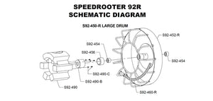 General Wire S92-490 Inner Drum Cage for Spring Distributor Tube