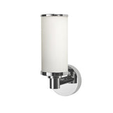Valsan - PORTO Single Wall Light with Frosted Glass Tube Shade