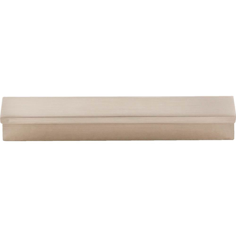 Top Knobs TK1041 Minetta Tab Pull 3 3/4 Inch (c-c) - Brushed Satin Nickel