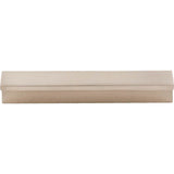 Top Knobs TK1041 Minetta Tab Pull 3 3/4 Inch (c-c) - Brushed Satin Nickel