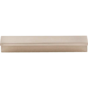 Top Knobs TK1041 Minetta Tab Pull 3 3/4 Inch (c-c) - Brushed Satin Nickel