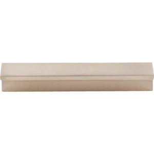 Top Knobs TK1041 Minetta Tab Pull 3 3/4 Inch (c-c) - Brushed Satin Nickel
