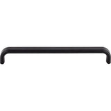 Top Knobs TK3014 Telfair Pull 7 9/16 Inch (c-c) - Flat Black
