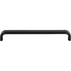 Top Knobs TK3014 Telfair Pull 7 9/16 Inch (c-c) - Flat Black