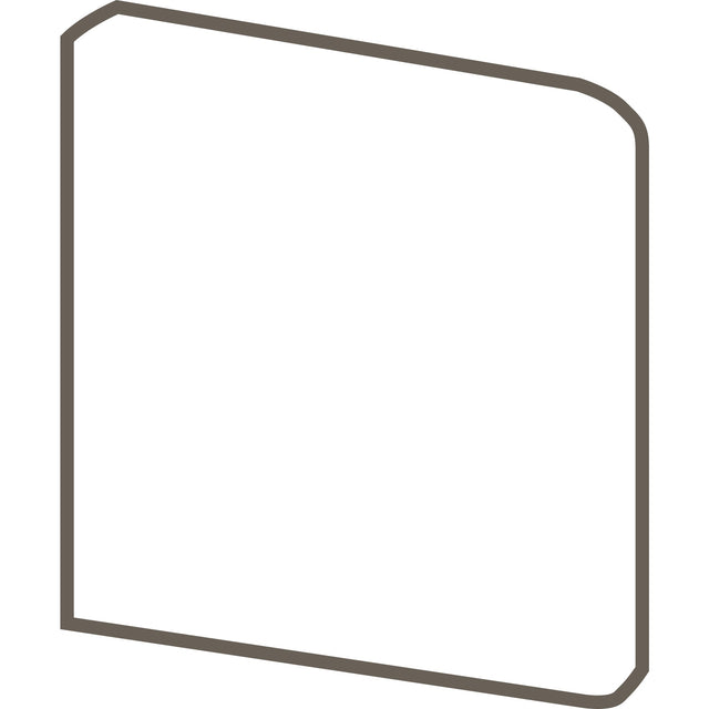 Daltile Quarry Tile Red Blaze QCR1665 Bullnose Corner Matte Quarry Tile Trim