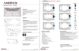 Americh QU7242TA5-BI Quantum 7242 - Tub Only / Airbath 5 - Biscuit