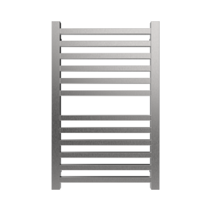 Amba Products Q2132B Quadro 12-Bar Hardwired Towel Warmer - 4.375 x 21.25 x 33.125 in. - Brushed Finish