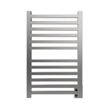 Amba Products Q2132B Quadro 12-Bar Hardwired Towel Warmer - 4.375 x 21.25 x 33.125 in. - Brushed Finish