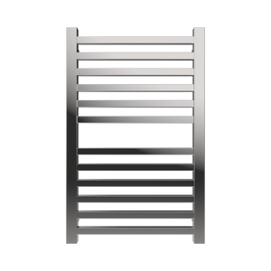 Amba Products Q2132P Quadro 12-Bar Hardwired Towel Warmer - 4.375 x 21.25 x 33.125 in. - Polished Finish